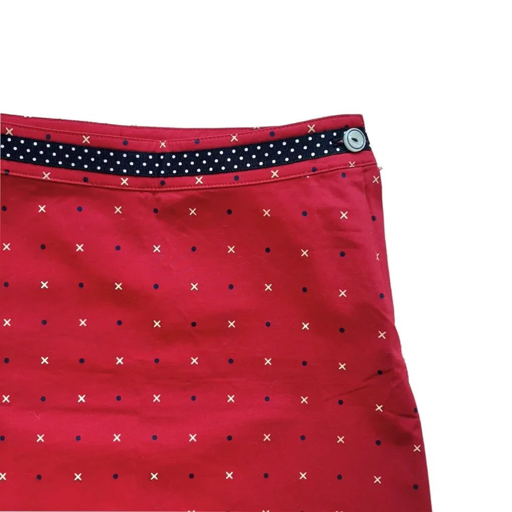 Brooks Brothers Fleece Girls Red Short Skirt in Size 8 - Picture 3 of 8